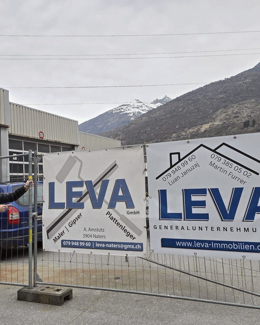 Firma & Baustellen – LEVA-Generalunternehmung AG