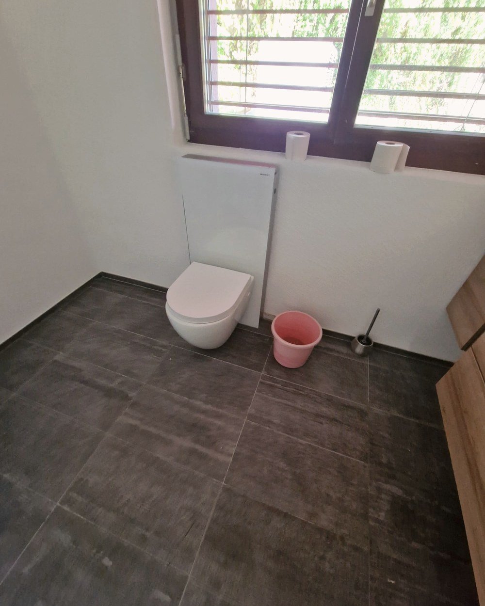 Badezimmer nach Fertigstellung
